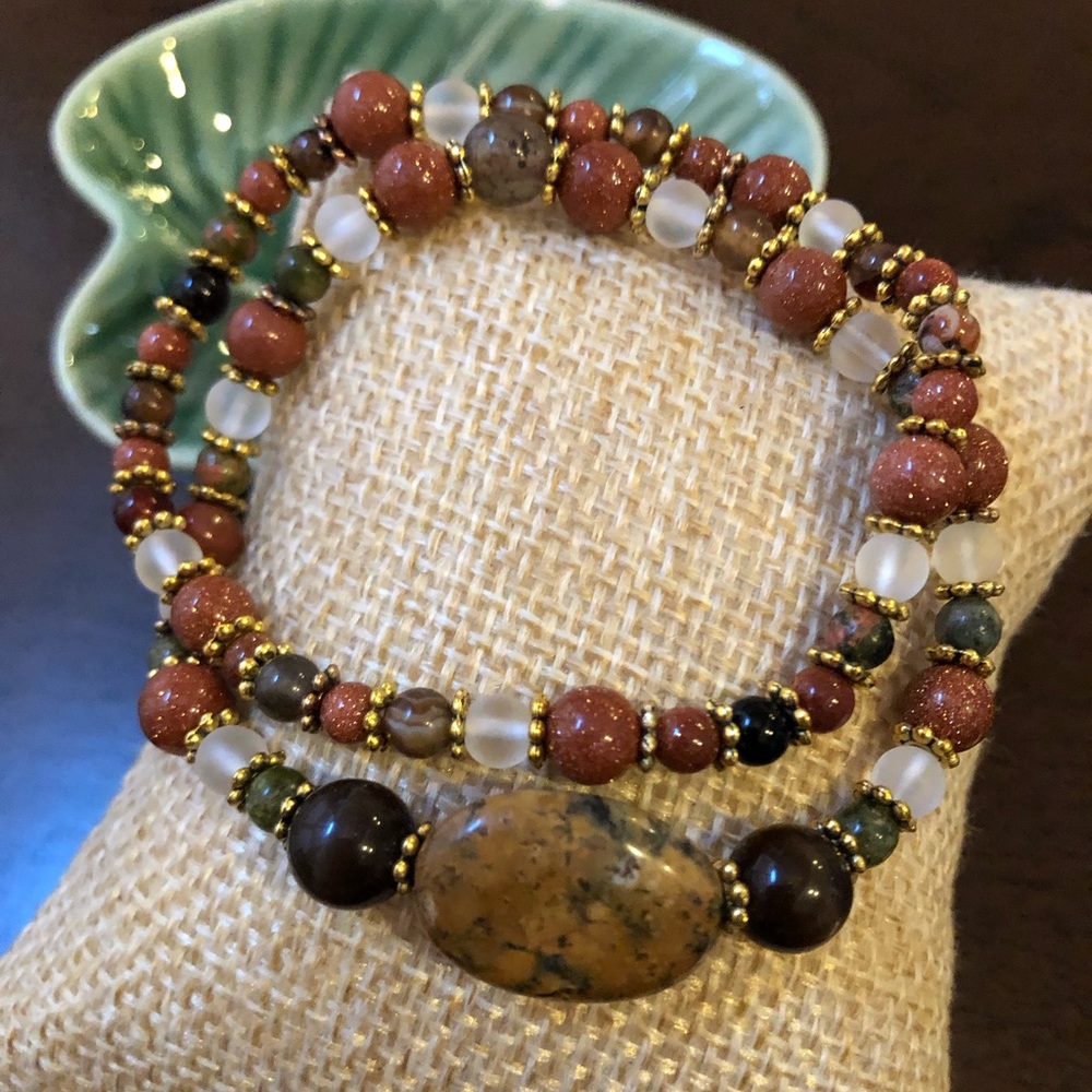 Genuine Gemstone Bracelet